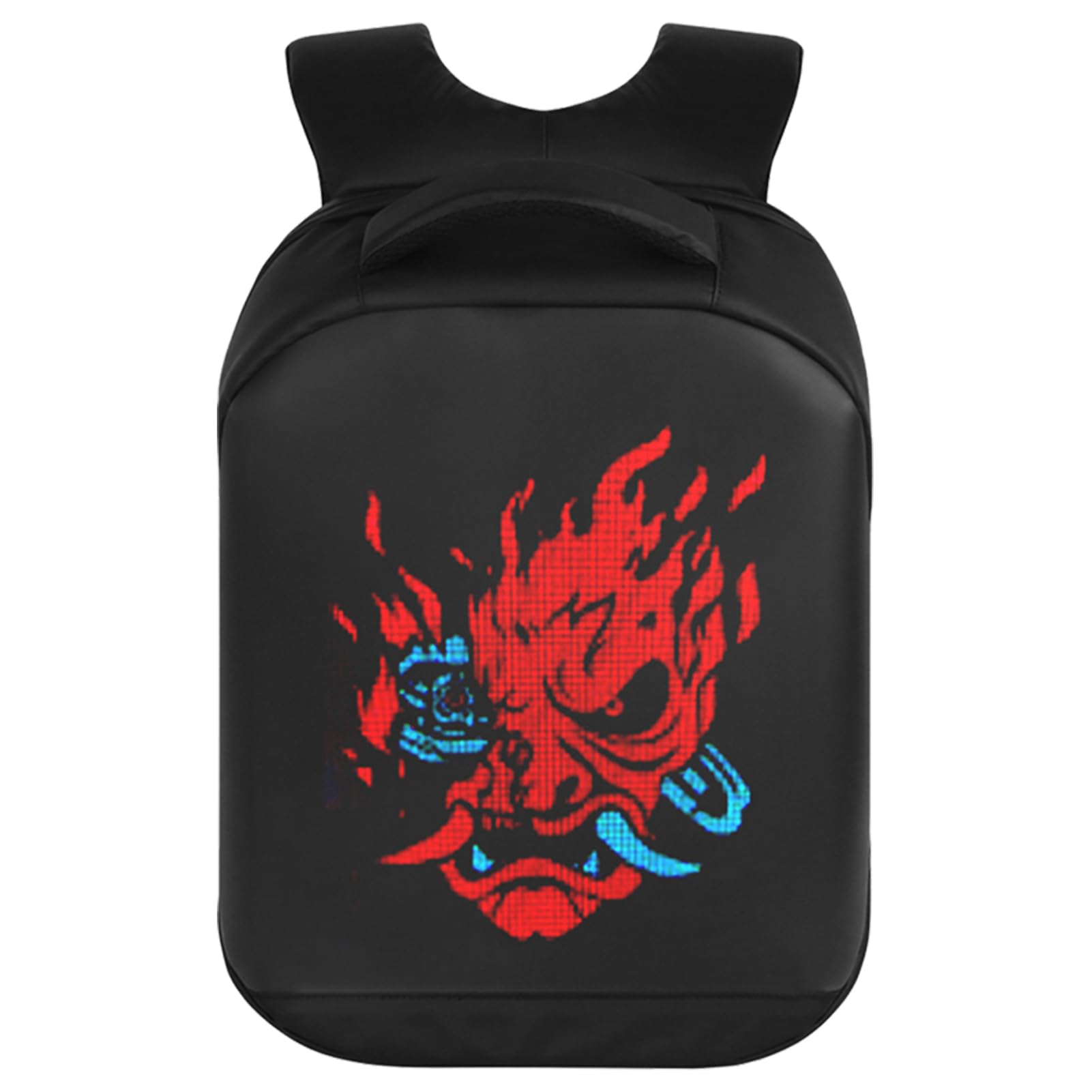 Luocute LED -Rucksack, LED -Motorrad -Rucksack -Rucksack -LED -Werbe -Rucksack -App -Steuer -Rucksack mit Programmierbarem Bildschirm Outdoor Travel