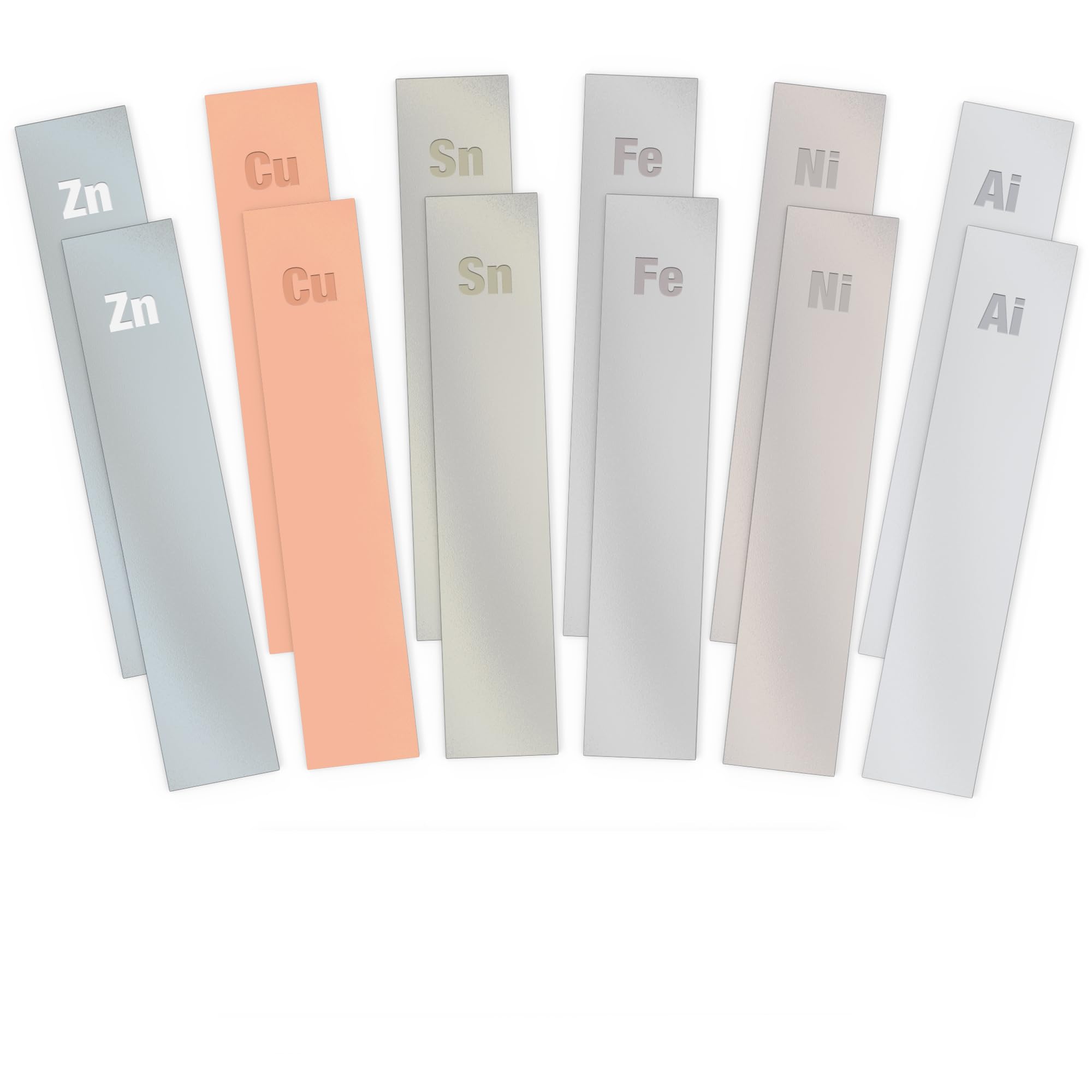 Zinc Electroplating Kit - 12 Metal Electrodes -1