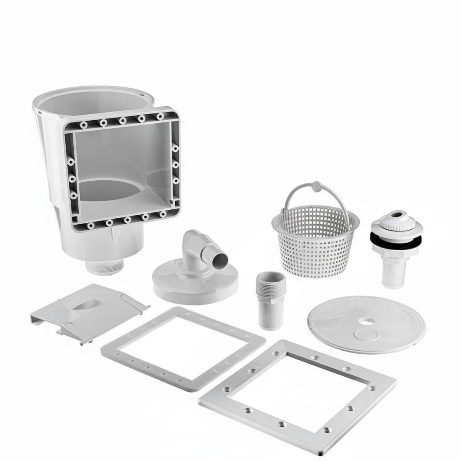 Sturdy Construction Wall Mount Pool Skimmer Easy Installation in-Wall Pool Skimmer for Vinyl Liner Pools, Skimmer Set | Home & Garden | Yard, Garden & Outdoor Living | Pools & Spas-image-20
