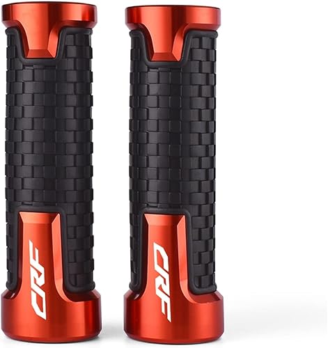 Miniatura 5 de Empuñaduras para manillar de motocicleta, agarres de manillar de motocicleta, agarre de goma de aluminio CNC para Honda CRF250R CRF450R CRF 250 450
