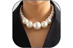 Big Pearl Necklace: A Statement of Sophistication and Elegance
