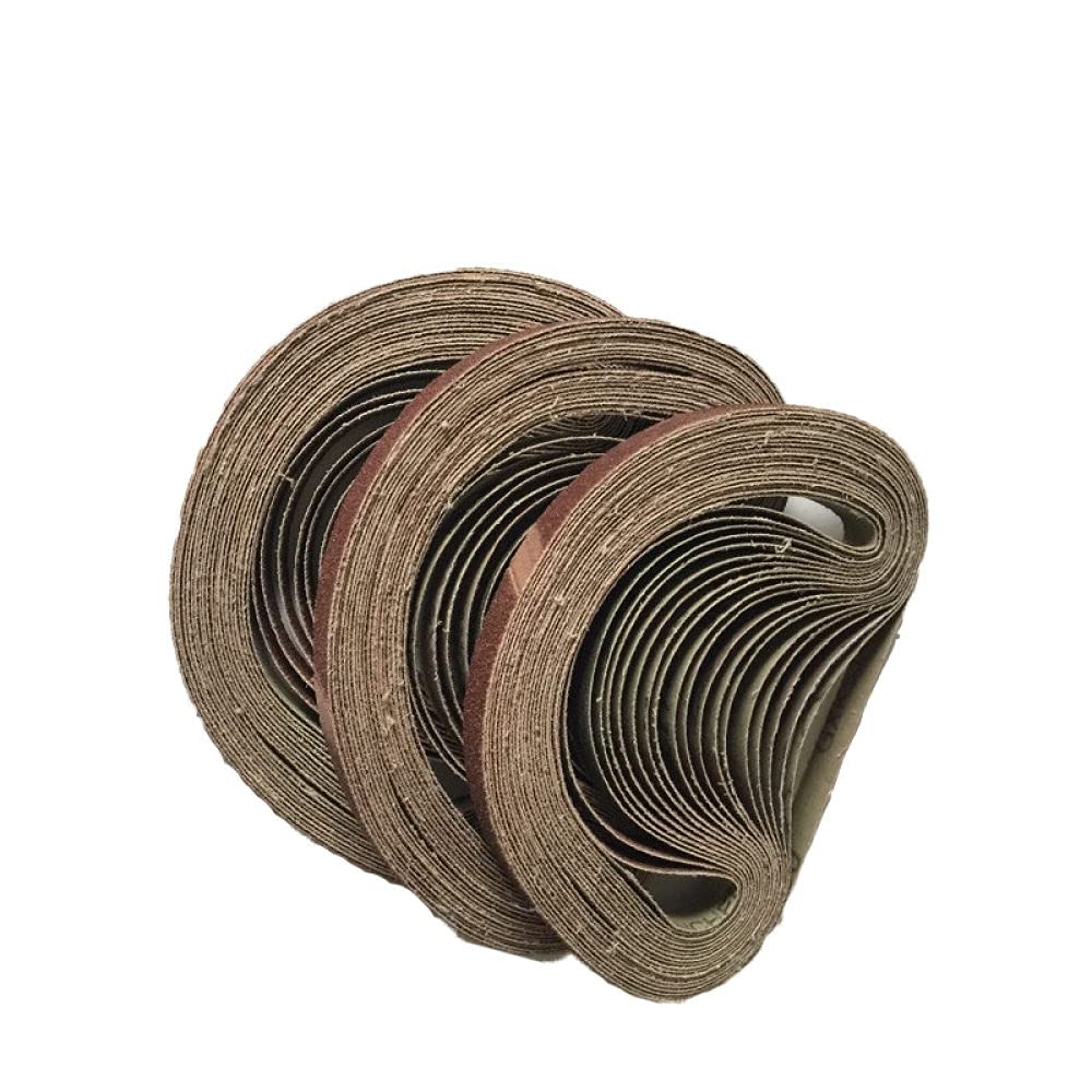50 sztuk 13 * 457MM taśmy szlifierskie 40-800 Grits papier ścierny taśma ścierna do szlifierki narzędzie ścierne drewno do polerowania metalu, 240,13x457mm