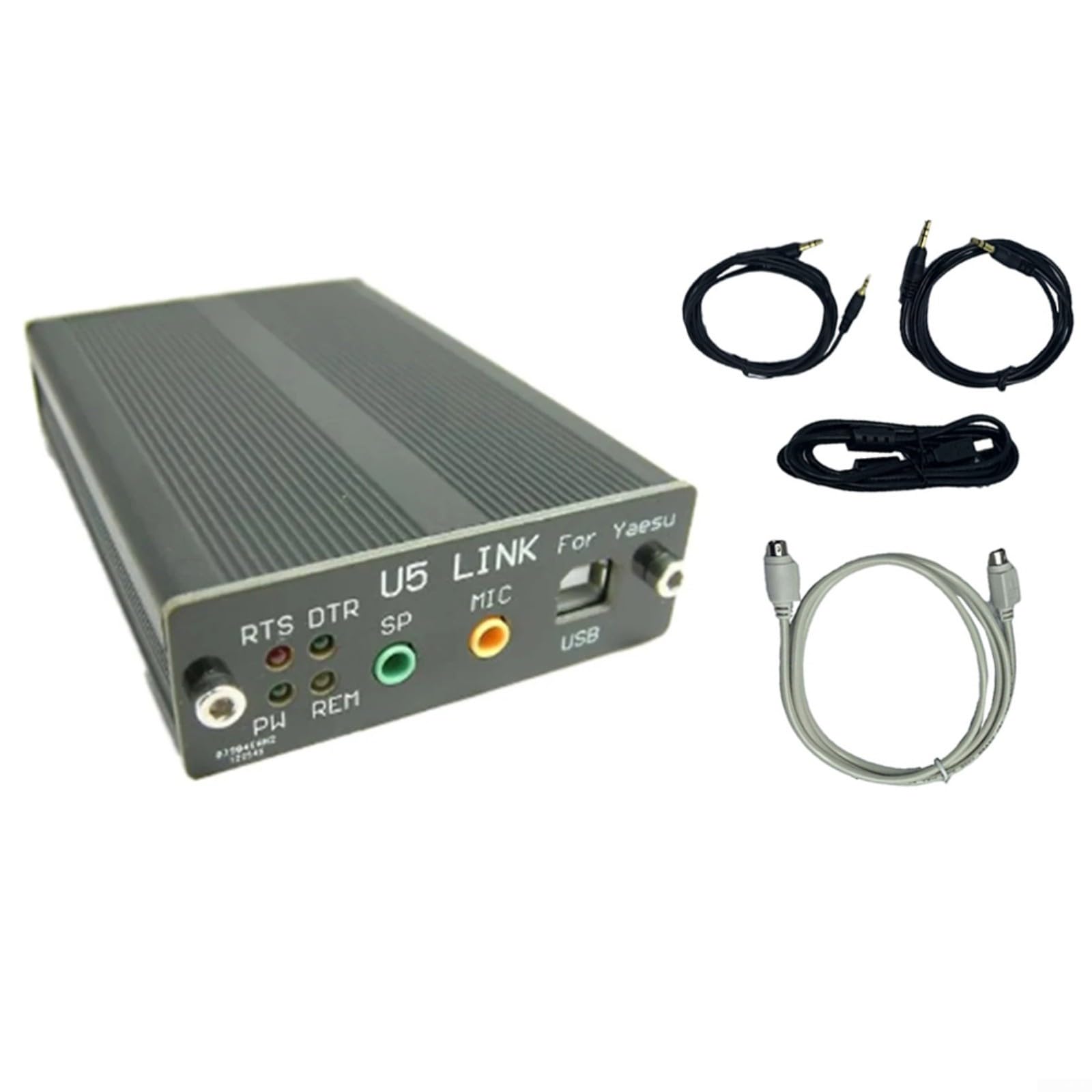 USB Radio Connector Adattatore per YAESU FT-817ND FT-857D FT-897D con Chip FTDI 115200 Baud Optoaccoppiatore Isolamento DATA CAT Interfaccia Nero