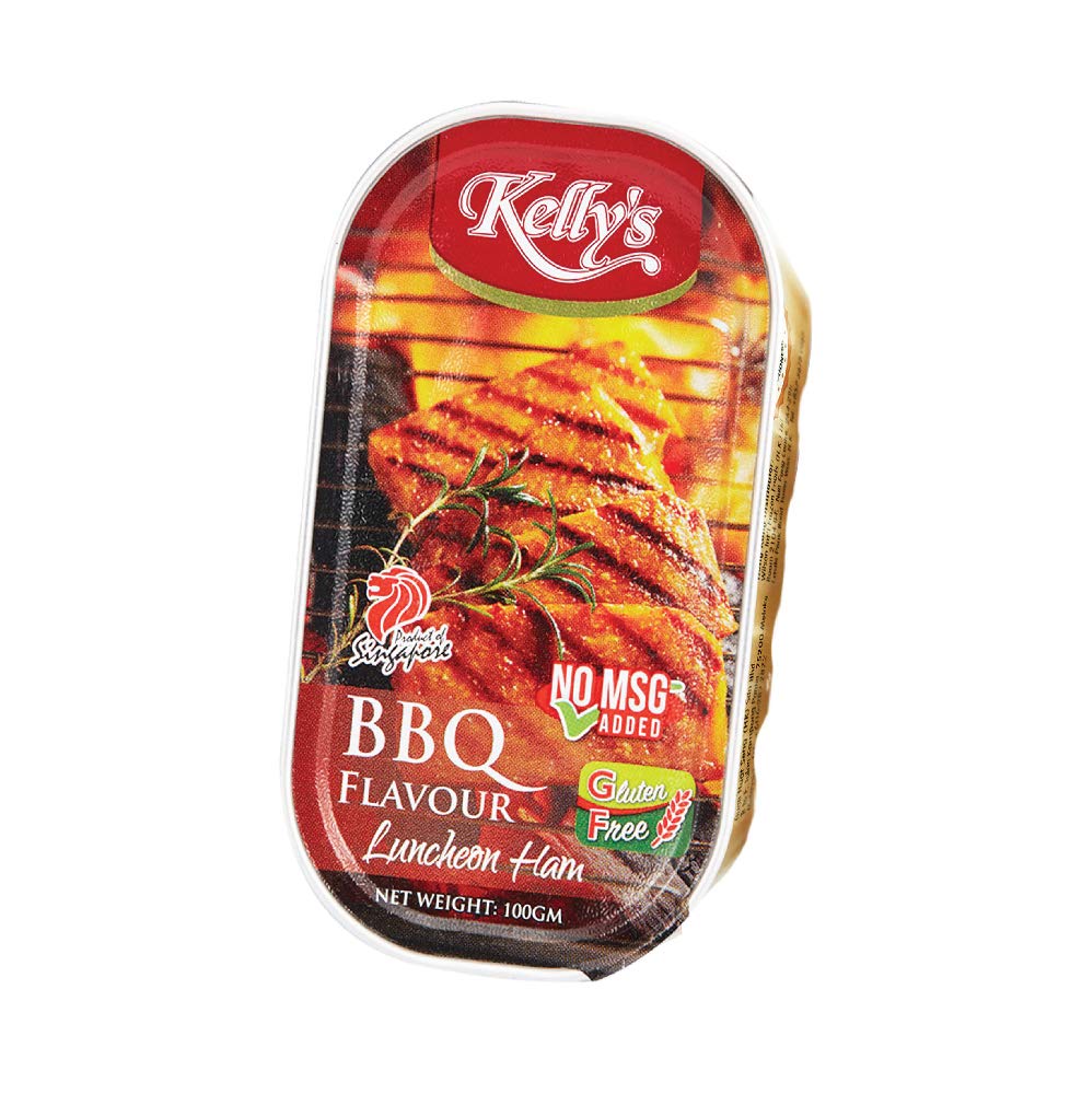 Kelly's Luncheon Ham BBQ 100g- Pack of 3