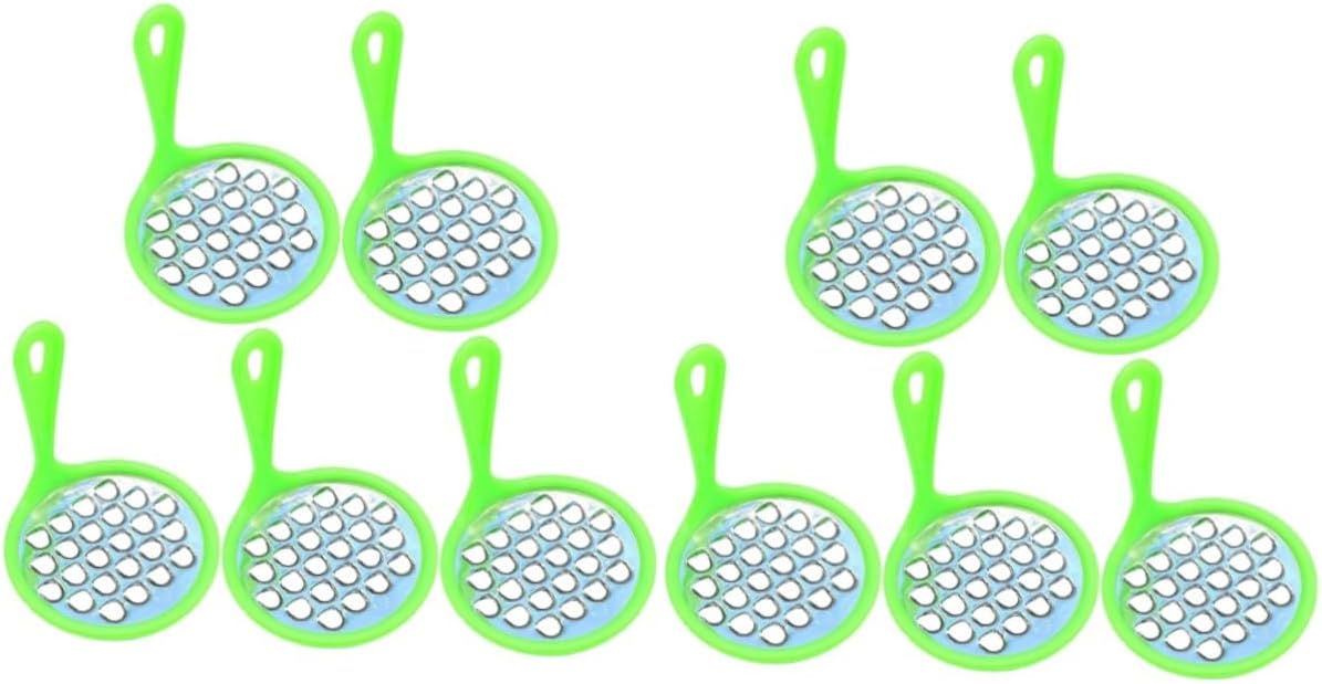 VOSAREA 10pcs Bean Jelly Scrapers Kitchen Utensils for Cold Noodle and Jelly Cutting Ergonomic Design for Easy Use Home Restaurant and Food Stores