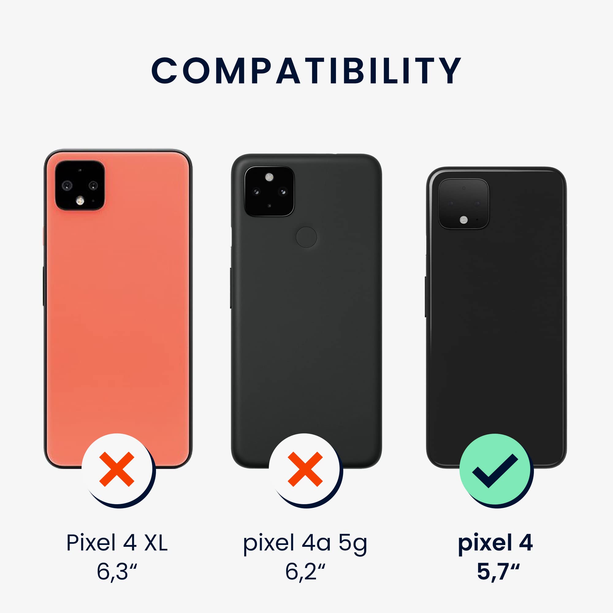 kwmobile Custodia Compatibile con Google Pixel 9a Cover - Back Case per Smartphone in Silicone TPU - Protezione Gommata - Corallo pastello