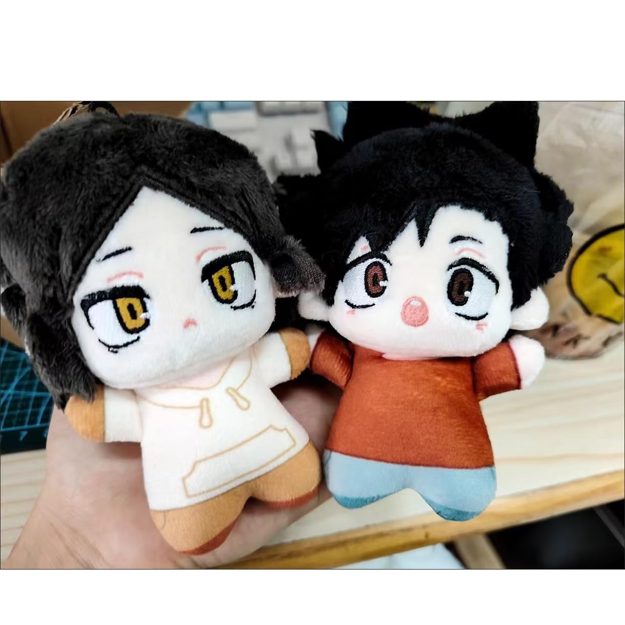 Amazon.co.jp: ハイキュー 孤爪研磨 黒尾鉄朗 10cm ぬいぐるみ お