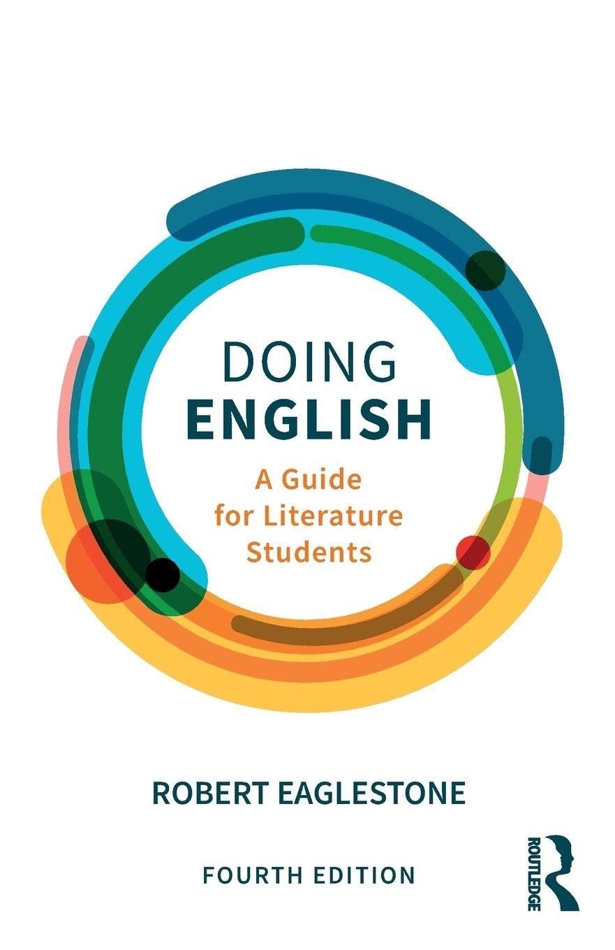 Doing English: A Guide for Literature Students (Doing... Series). Eagles PB**