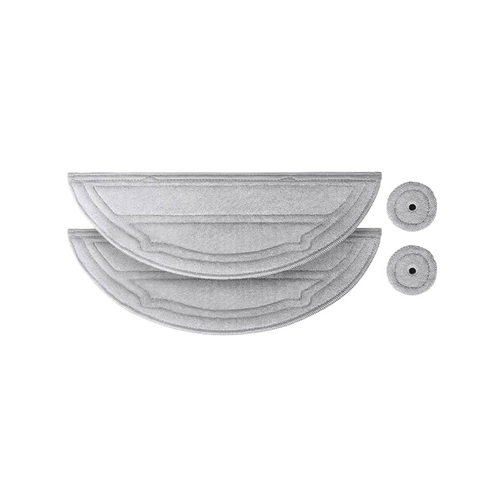 TECGNVASFCB Mop Cloth Replacement，Compatible For Roborock Saros 10，Robot Vacuum Cleaner Spare Parts