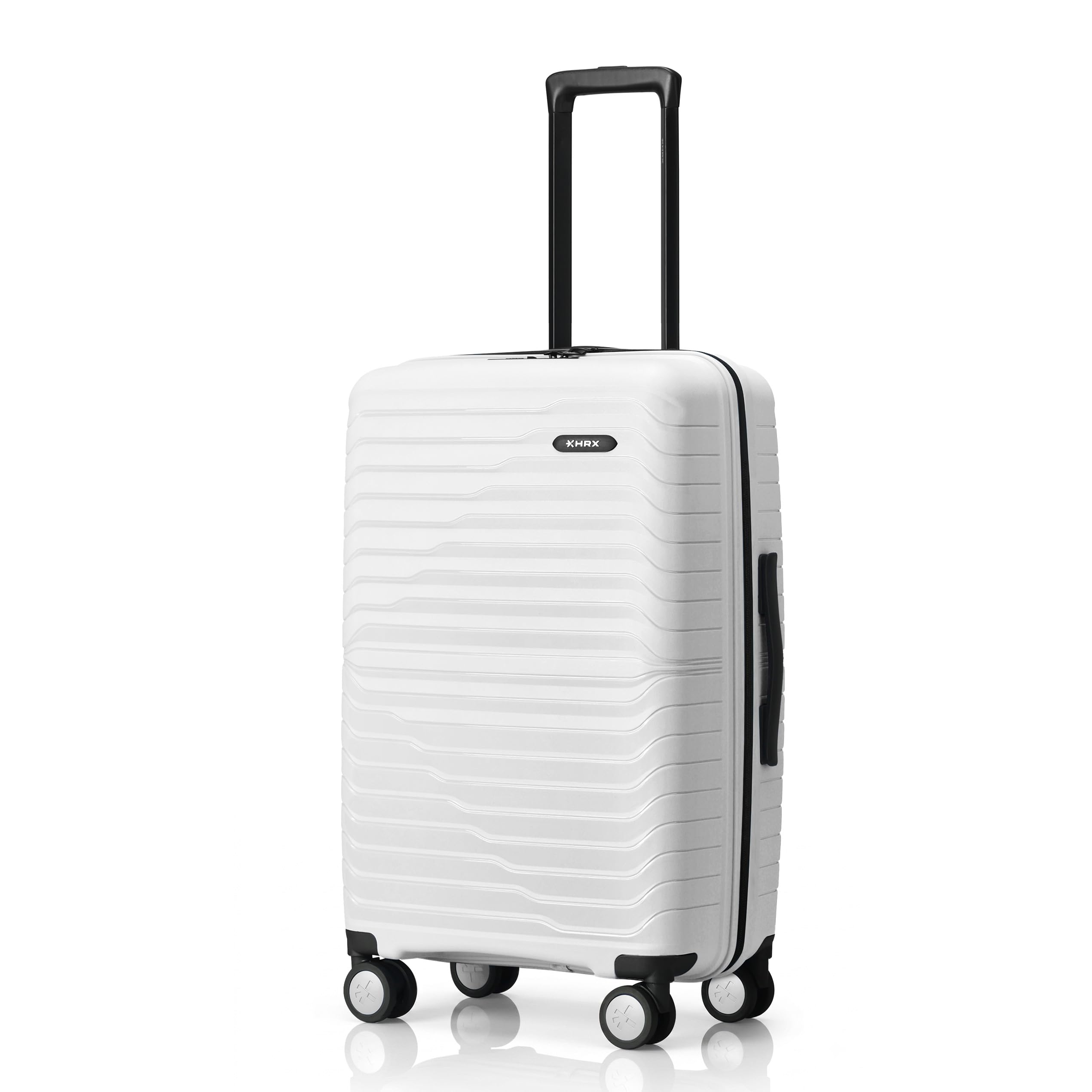 HRX Kyoto Medium White Hard Shell Suitcase - Image 1