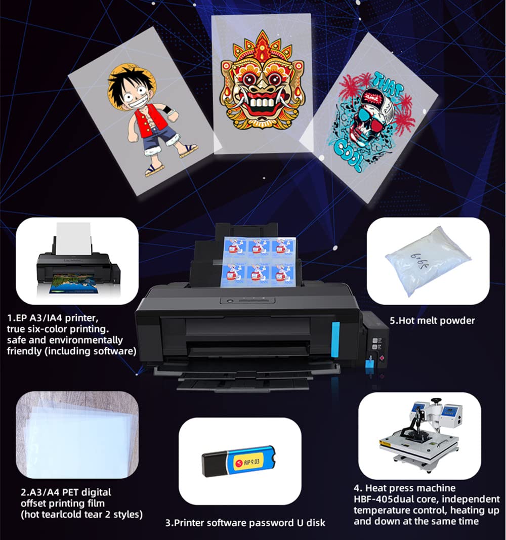 Amazon.co.jp: 30cm x 100m PETフィルム DTFプリンター L805 R1390