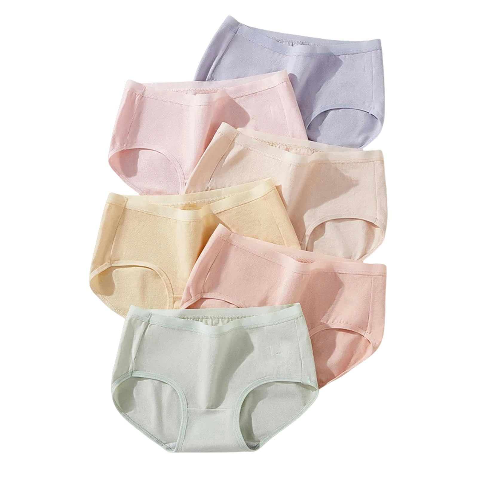 Underwear Women Knickers Sexy Stringi Cheeky Hipster majtki bikini majtki plus size bielizna z koronkowym wykończeniem-8571-6-L (45-55kg)
