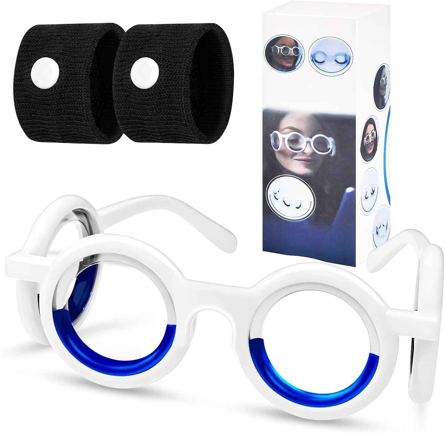 Stilvolle Brille Gegen Reiseubelkeit Bild