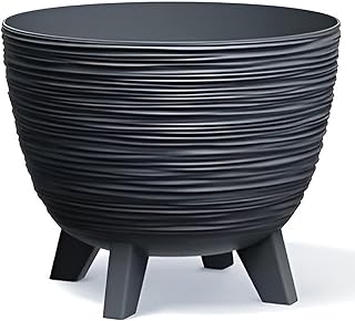 Prosperplast Furu Flowerpot 39.5 cm anthracite