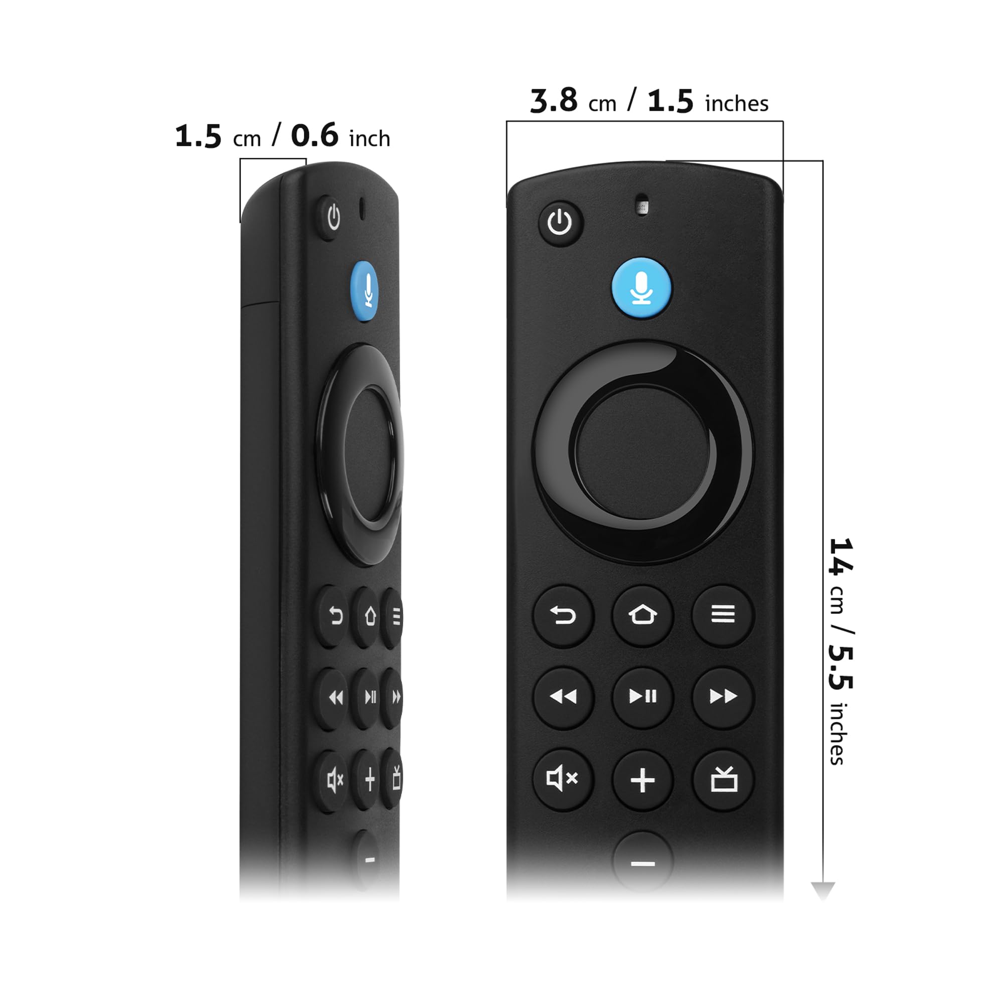 L5B83H Telecomando di ricambio vocale di seconda generazione, adatto per Smart TV di seconda generazione, Smart TV Cube, Smart TV Cube di 1a generazione, Smart TV Stick 4K, Smart TV Stick Lite,
