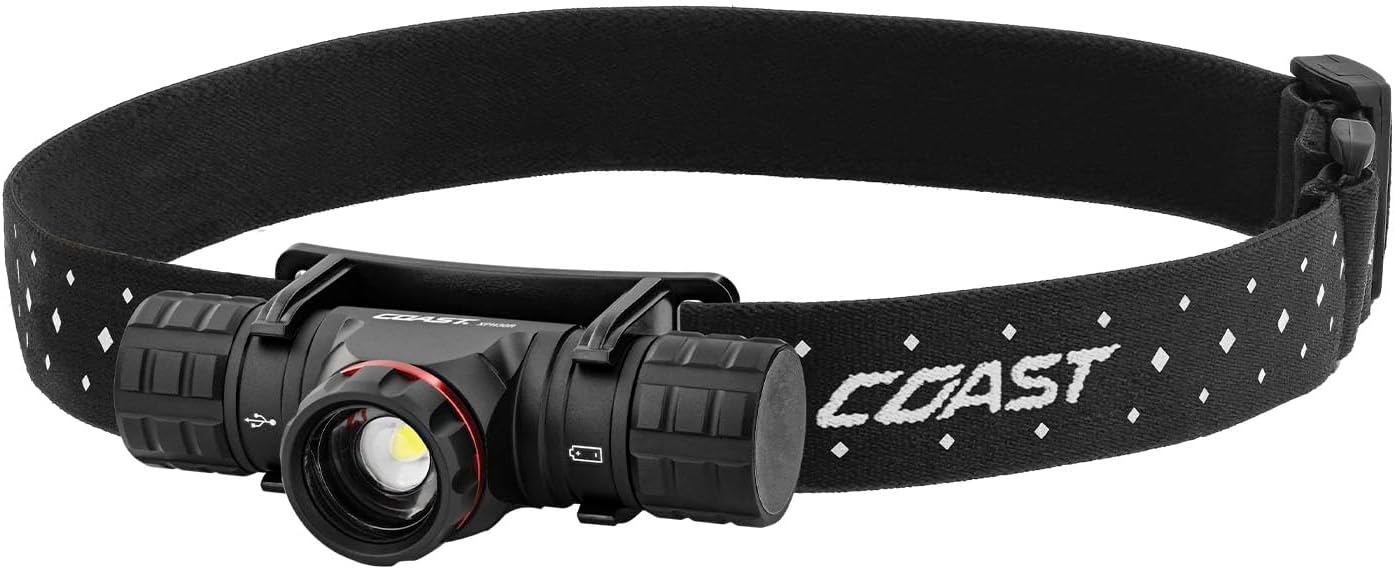 Coast XPH30R 1500 Lumen USB-C Rechargeable Dual Power Headlamp with Twist Focus Beam and Magnetic Base Coast XPH30R 1500 Lumen USB-C Rechargeable Dual Power Headlamp with Twist Focus Beam and Magnetic Base