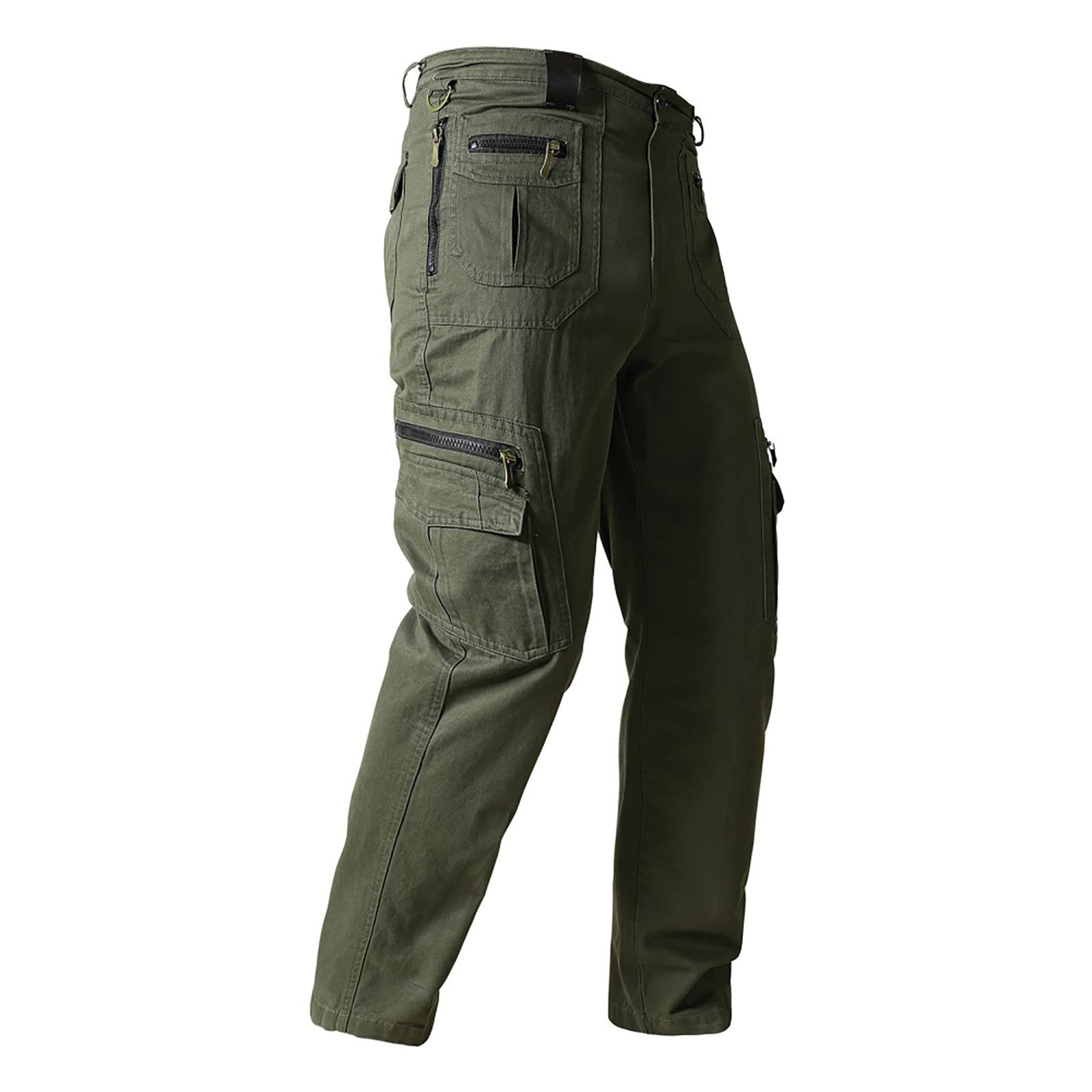 MOKBAY Pantalon Cargo Hombre con Bolsillos Pantalón Montaña Tacticos Pantalones Cargo Hombre