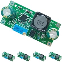 5 Pack High Voltage Buck Converter Electronic Circuits, 12-120V to 1.5-48V Adjustable Step-Down, 1.5A Max, 85% Efficiency, 110KHz, 44x20x15mm