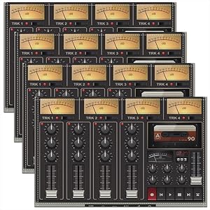 Sound Equipment Placemat for Kitchen Dining Table Decor Indoor Outdoor Sound Box Placemats Set of 4 Rock Music Table Place Mats, Musical Instruments Popstar Party 18″x12″