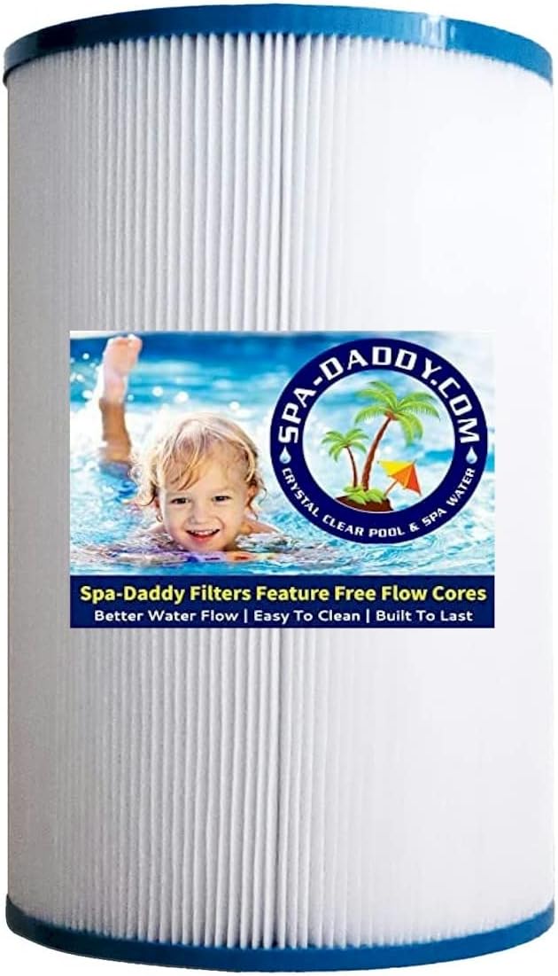 SpiroPure Cartuccia Filtro Ricambio Per Spa E Idromassaggio, Compatibile Con Unicel C-7350 E Filbur FC-3963, 17.8x26.4 Cm - 2