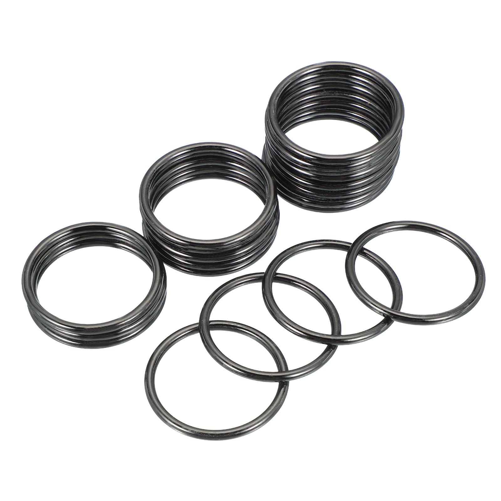 PATIKIL Metal O Rings 20mm / 0.8"