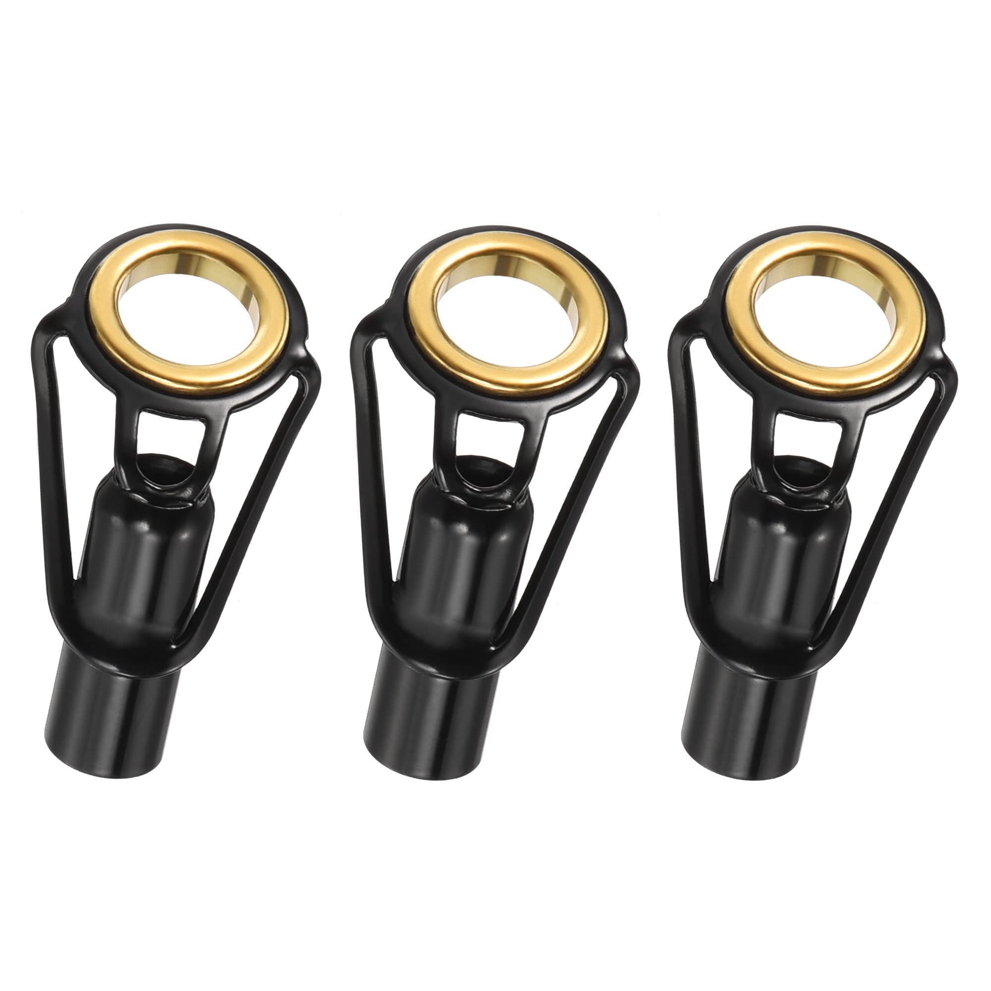 PATIKIL Fishing Rod Tips Repair Kit Stainless Steel Ring Guide for Saltwater Freshwater Fishing