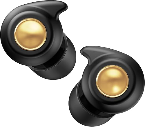 ZovGemy Quiet 2 Ear Plugs, Keychain case, Ultra Comfy, Reusable, 45dB Noise Redu