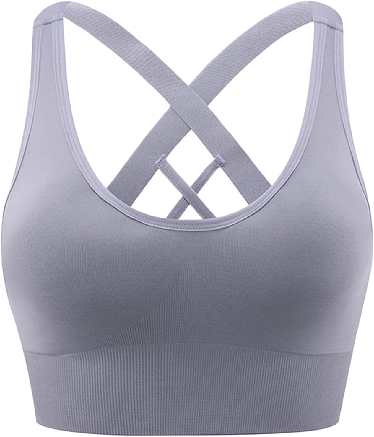 Dress CiciHigh Impact Longline Sports Bra, Criss Cross Bra for Large Bust