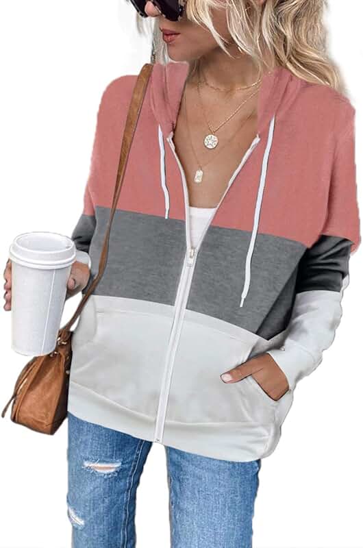 Amazon.co.uk Women Zip Up Hoodie