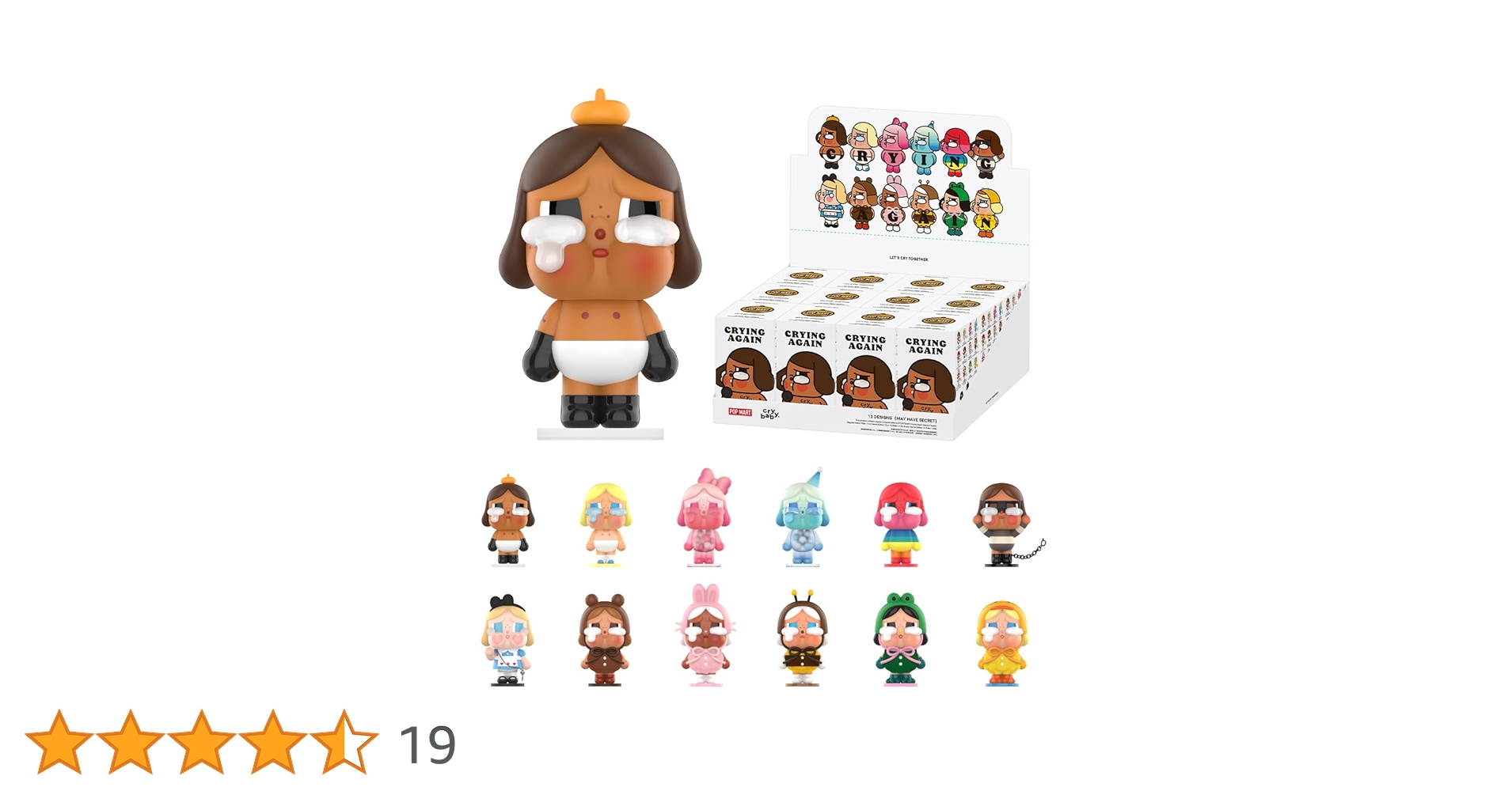 Amazon.co.jp: POP MART CRYBABY Crying Again シリーズ【アソート Amazon.co.jp: POP MART CRYBABY Crying Again シリーズ【アソート