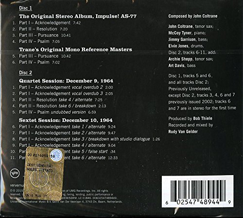 Love Supreme: The Complete Masters (2 CD)