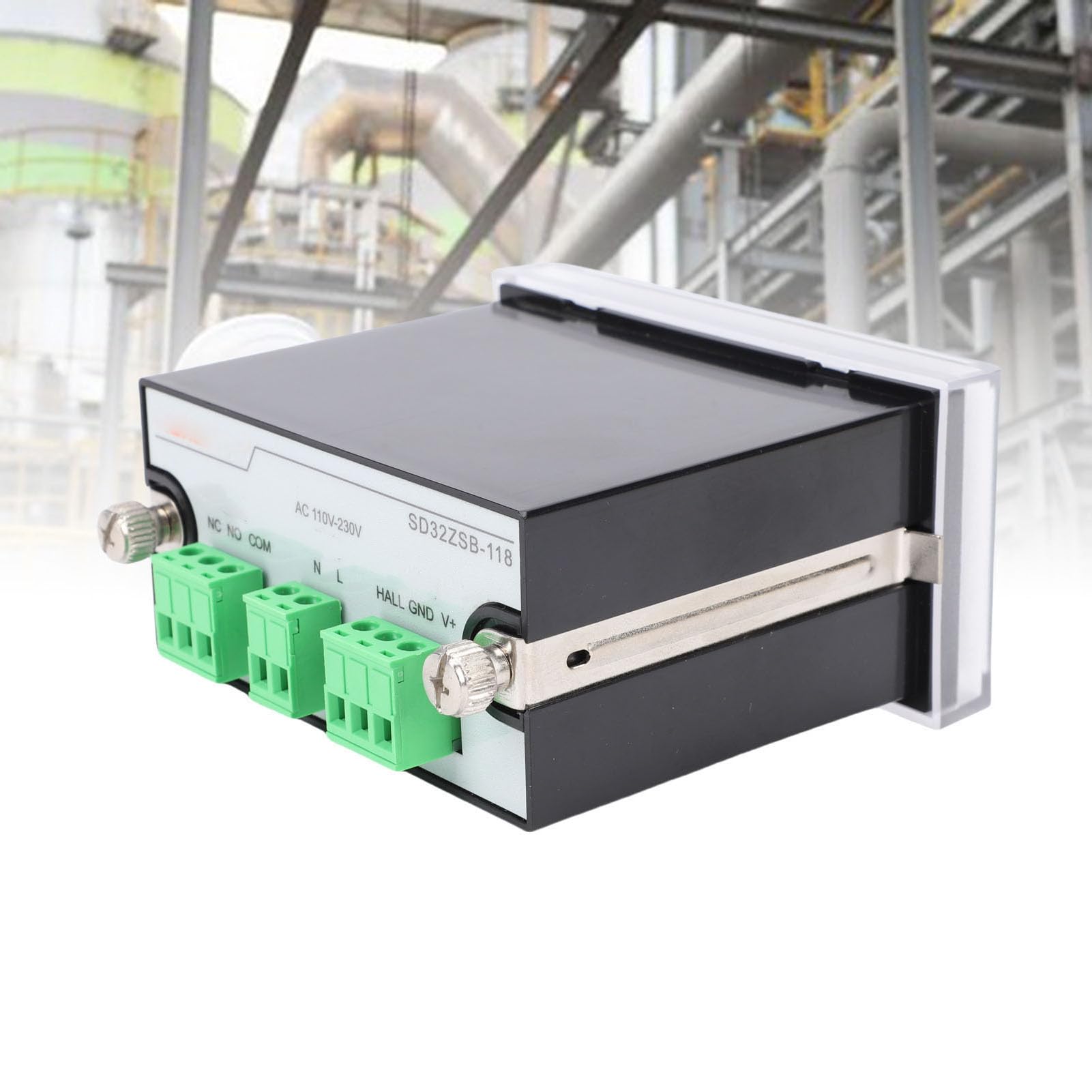 Tacómetro Digital, Medidor de RPM, Tacómetro de Torno con Sensor de Proximidad Hall, Pantalla LED de 4 Dígitos, Rango 0-9999 RPM, Ideal para Máquinas de Inspección de Calidad de