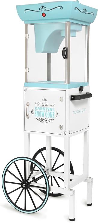 Nostalgia Shaved Ice Machine, Aqua