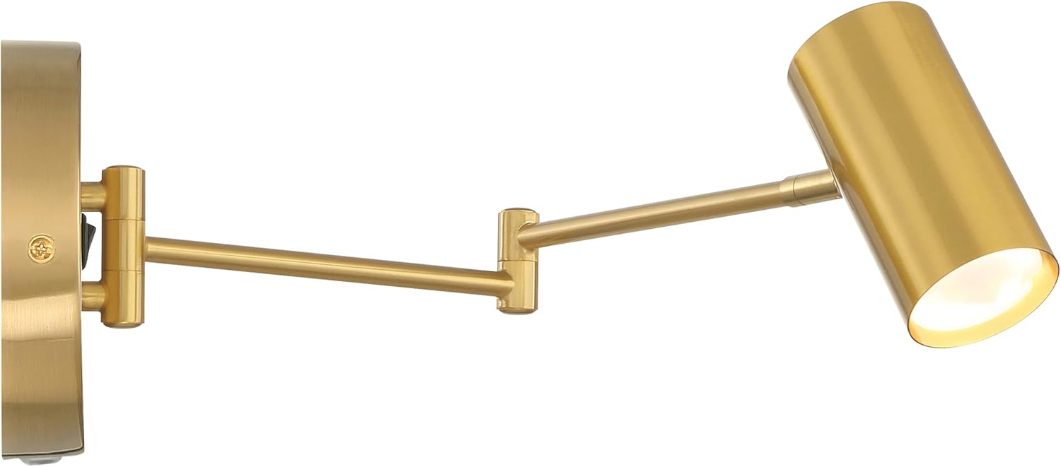 Access Lighting 72015LEDD-ABB Juhl LED Reading Light, 1-Light 7 Watts, Antique Brushed Brass