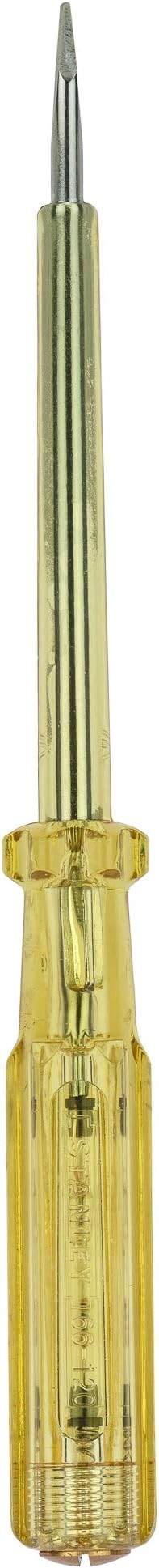 STANLEY 66-120 178mm/7.5'' Spark Detecting 2-in-1 Screwdriver 5mm, 100-500V AC