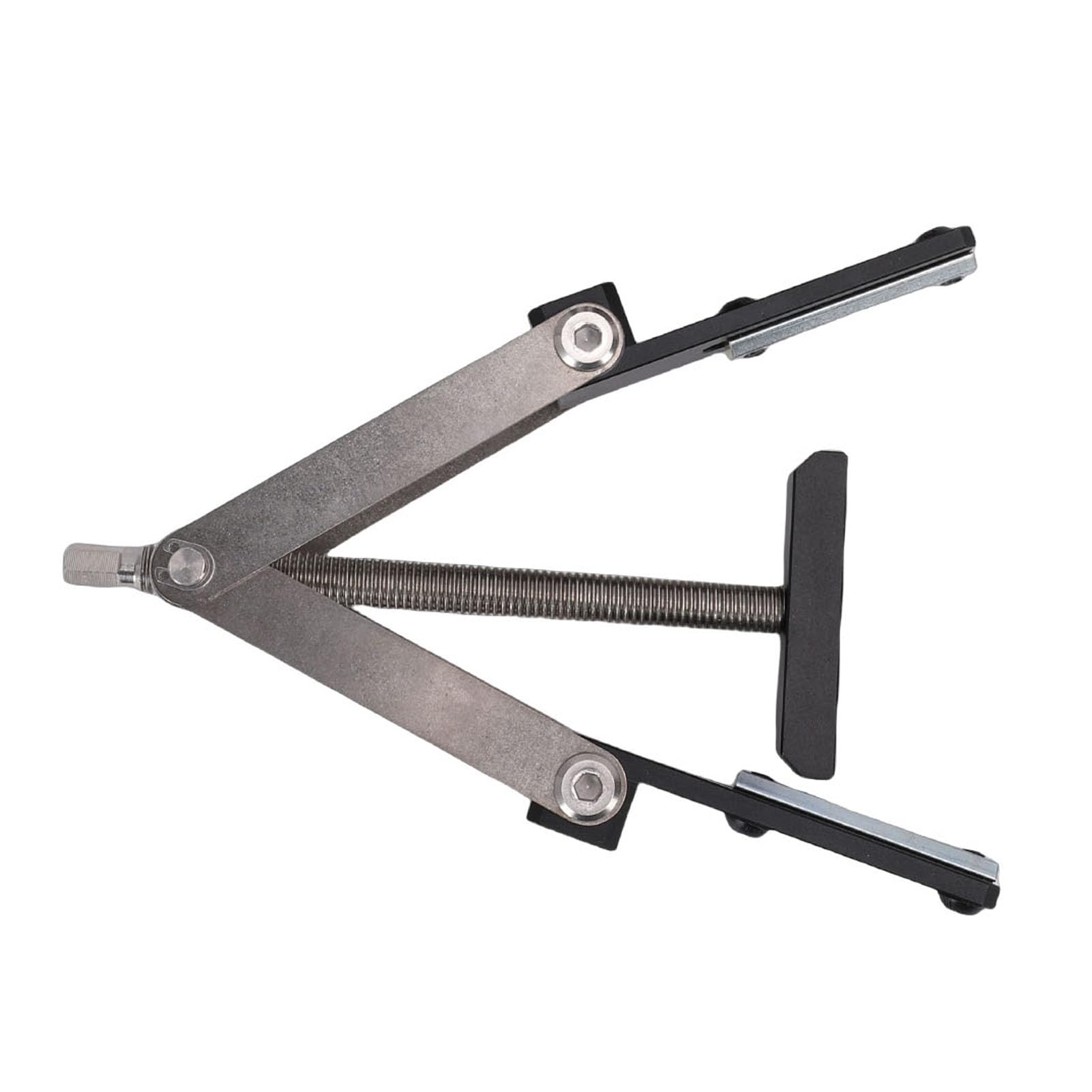 Jeffergarden Morsetto a Pressione a 4 Vie Lega di Alluminio 12-100mm Altezza di Serraggio Morsetto per Pannello con Pressione a 4 Direzioni per Assemblaggio di Armadi per la Lavorazione del