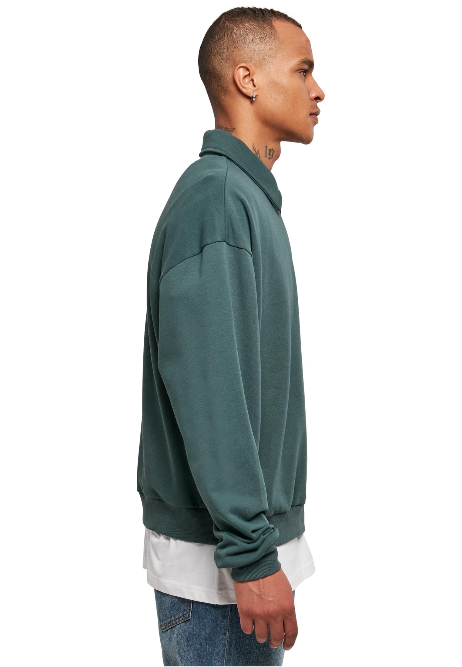 Urban Classics Koszula Mężczyźni Koszulka Collar Crew