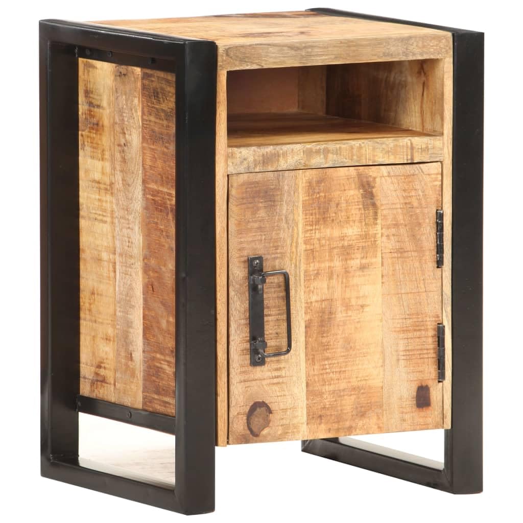 comodini camera da letto tavolino comodino mobiletto camera da letto Comodino 40x35x55 cm in Legno Massello di MangoAdatto per ufficio, soggiorno, camera da letto