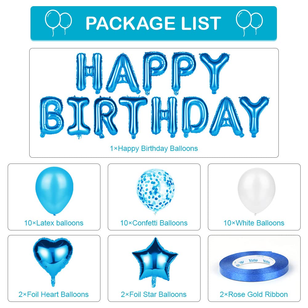 AhfuLife Lot De 36 Ballons En Latex VJ Day Pour 80e