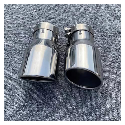 Gorge en biseau 76-101mm pour tuyau d'échappement en acier durable et finition soignée