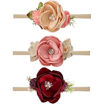 girls floral headbands