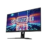 GIGABYTE M27F 27 Inch KVM FHD (1920 x 1080) Gaming Monitor, IPS panel, 1ms response time, 144 Hz, FreeSync Premium Compatible, Black
