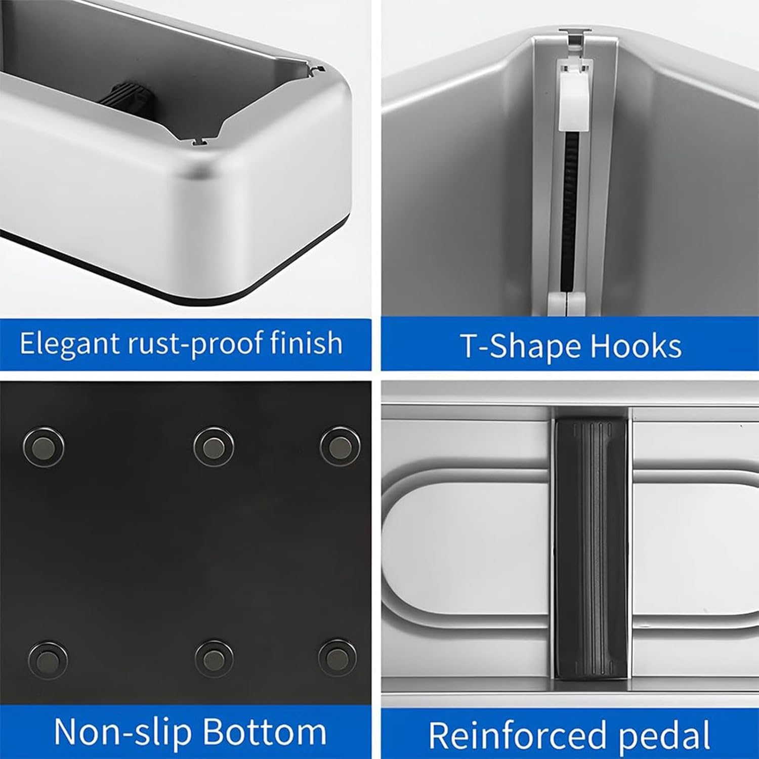Dispensador automático de cubiertas de zapatos, máquina desechable con 100 fundas para zapatos, alfombrillas antideslizantes, máquina de envoltura de zapatos, máquina de cubiertas de zapatos para el