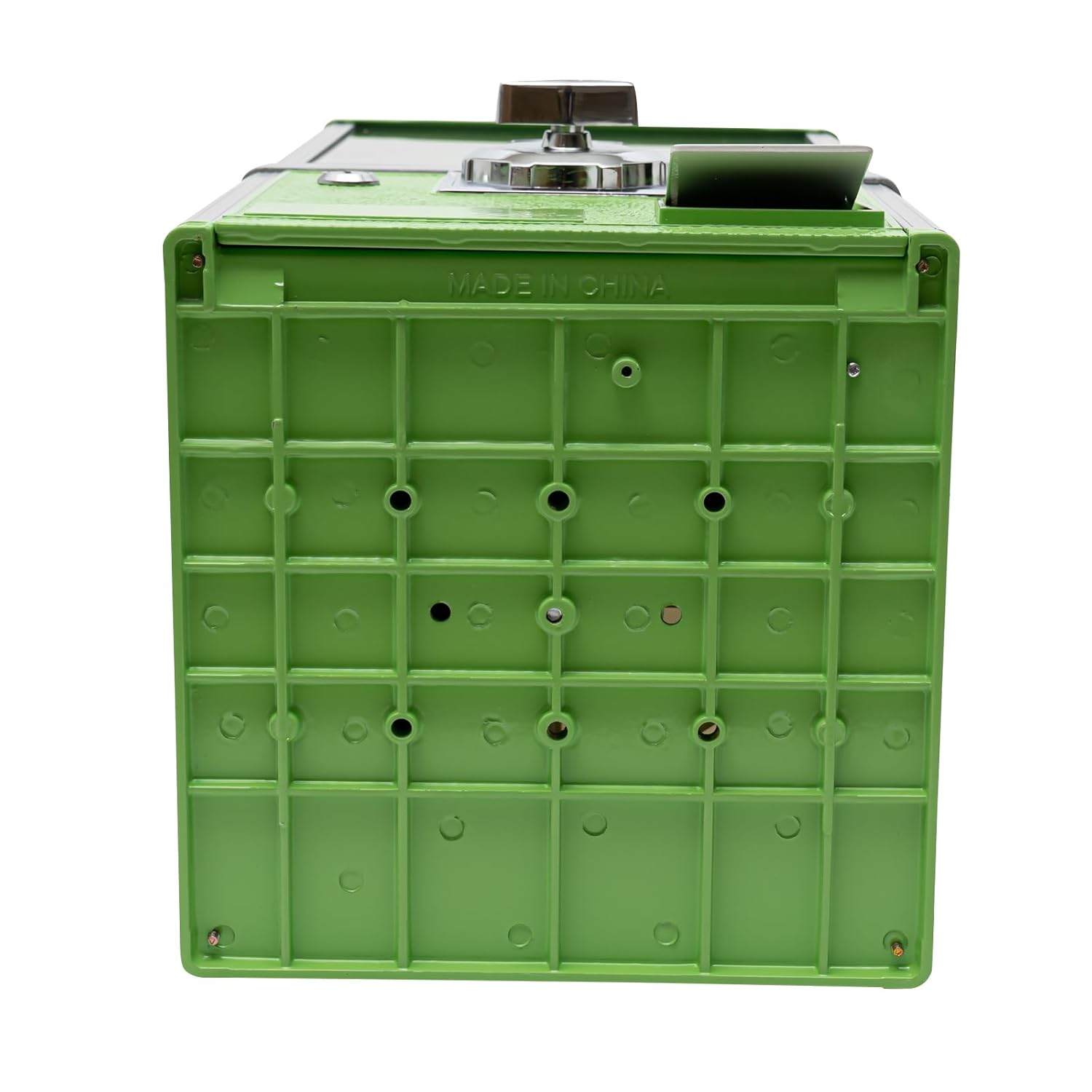 25-Cent Vending Machine, Twister Ball Big Capsule Vending Machine Commercial Gumball Machine Capacity 800 Coins Suitable Ball Diameter 1.77-1.97 Inch 11.42 x 10.24 x 20.87 Inch (Green)