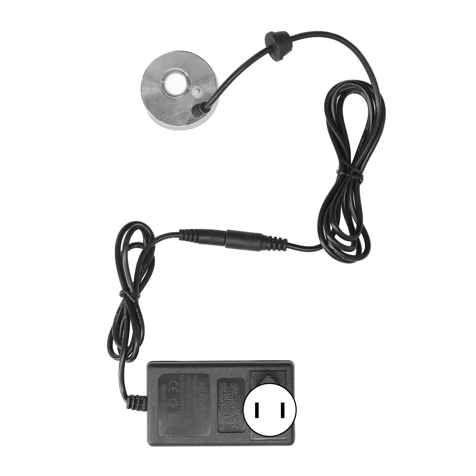 CHICIRIS Pond Foggers, Ultrasonic Mist Maker, Water Fountain Atomizer, Ultrasonic Fogger Cool Mist Water Fountain Fog Machine for Pond Rockery Fish Vase(US Plug-picture-31