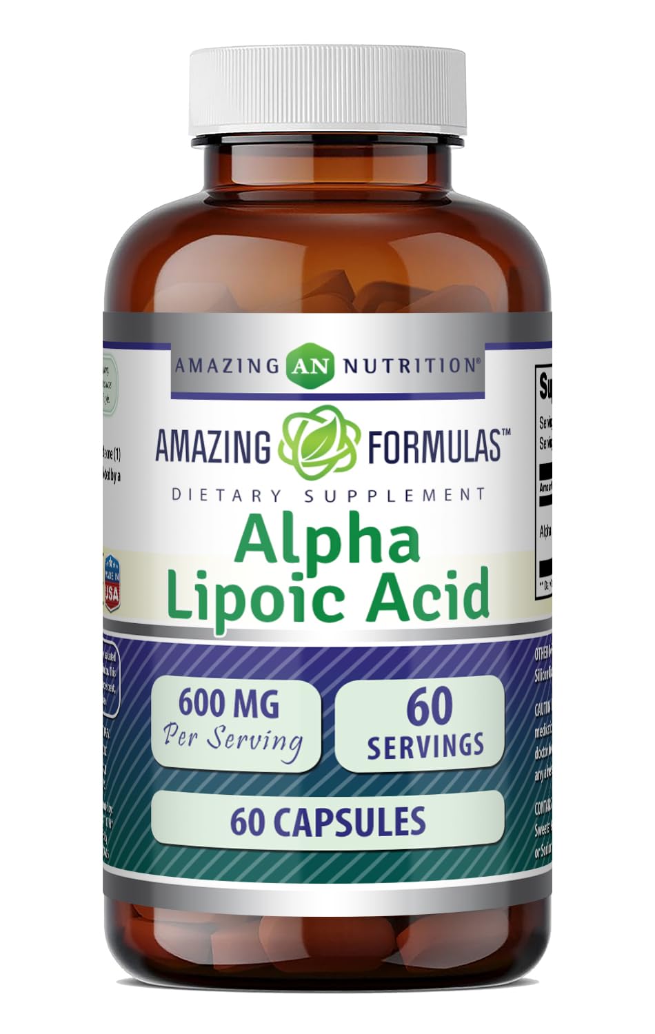 Amazing Formulas Alpha Lipoic Acid 600mg