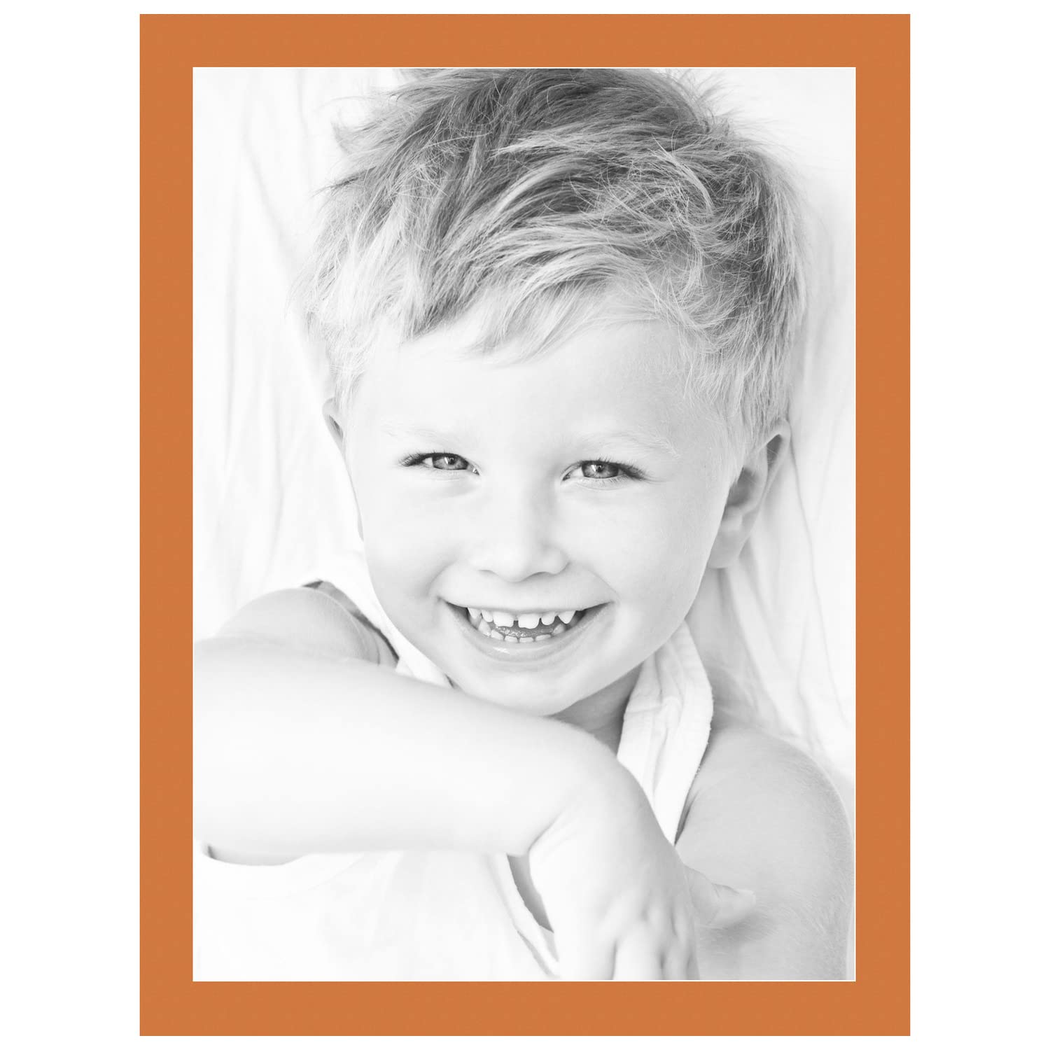 21x29 Tangerine / Octoberfest Custom Mat for Picture Frame with 17x25 opening size (Mat Only, Frame NOT Included)