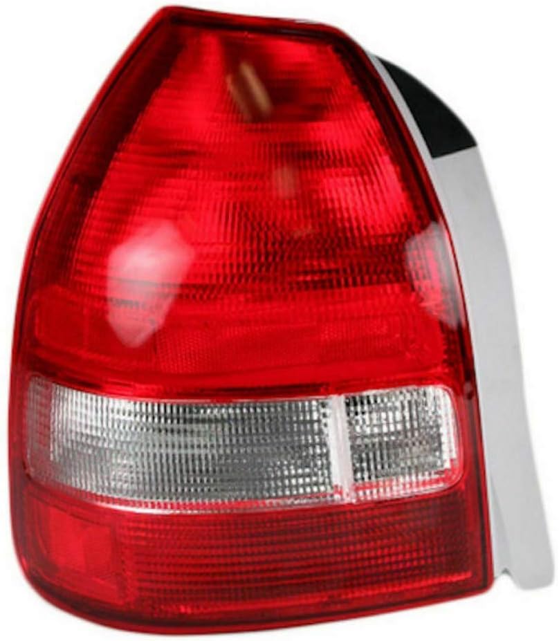 For 1999 2000 Honda Civic Pair Rear Tail Lights Driver and Passenger Side Assembly Unit 2dr hatchback HO2818114 HO2819114 | 33551-S03-A01 33501-S03-A01