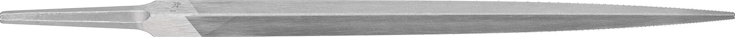 PFERD 12881 Precision Machinist Three Square File, Swiss Pattern, Cut 2, 9/16" Cross Section, 8" Length (Pack of 12)