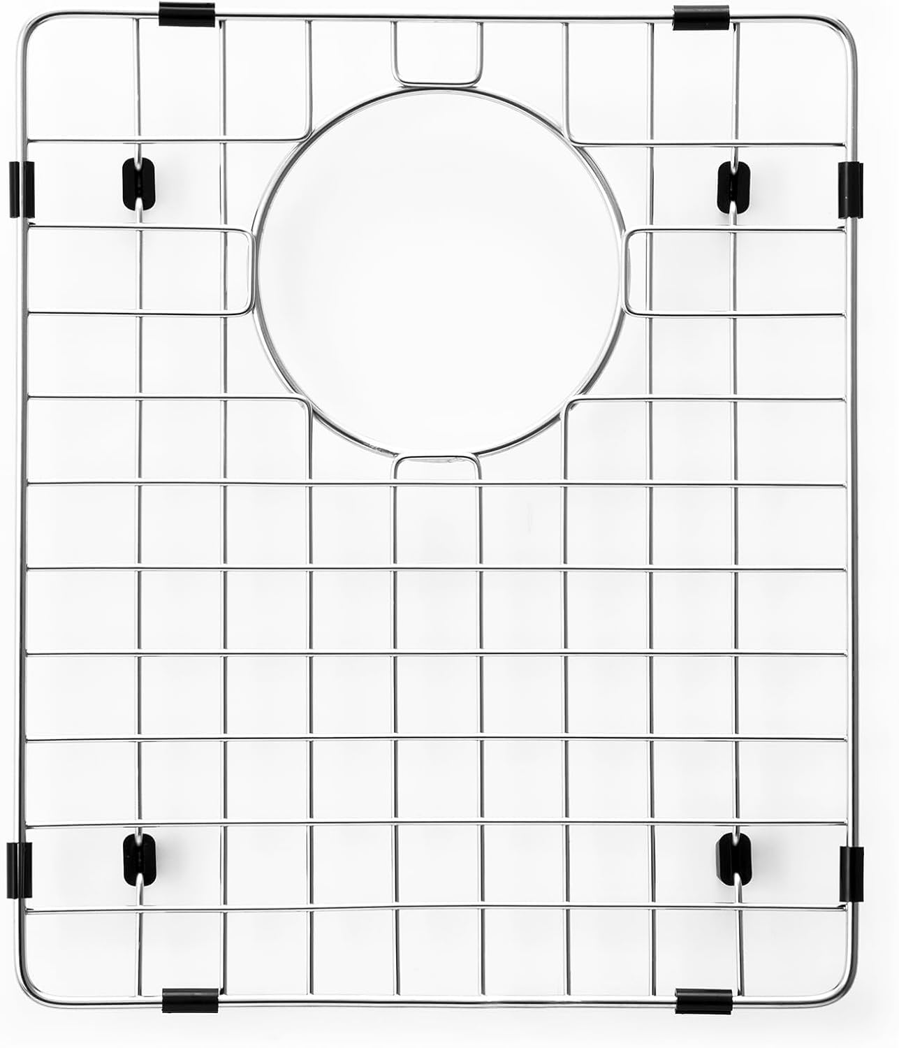 Houzer BG-3700 - Stainless Steel Wirecraft Bottom Sink Grid for Houzer Sink Models BLS-3322,Durable Sink Protector Rack for Dishes, Utensils, and Kitchen Accessories